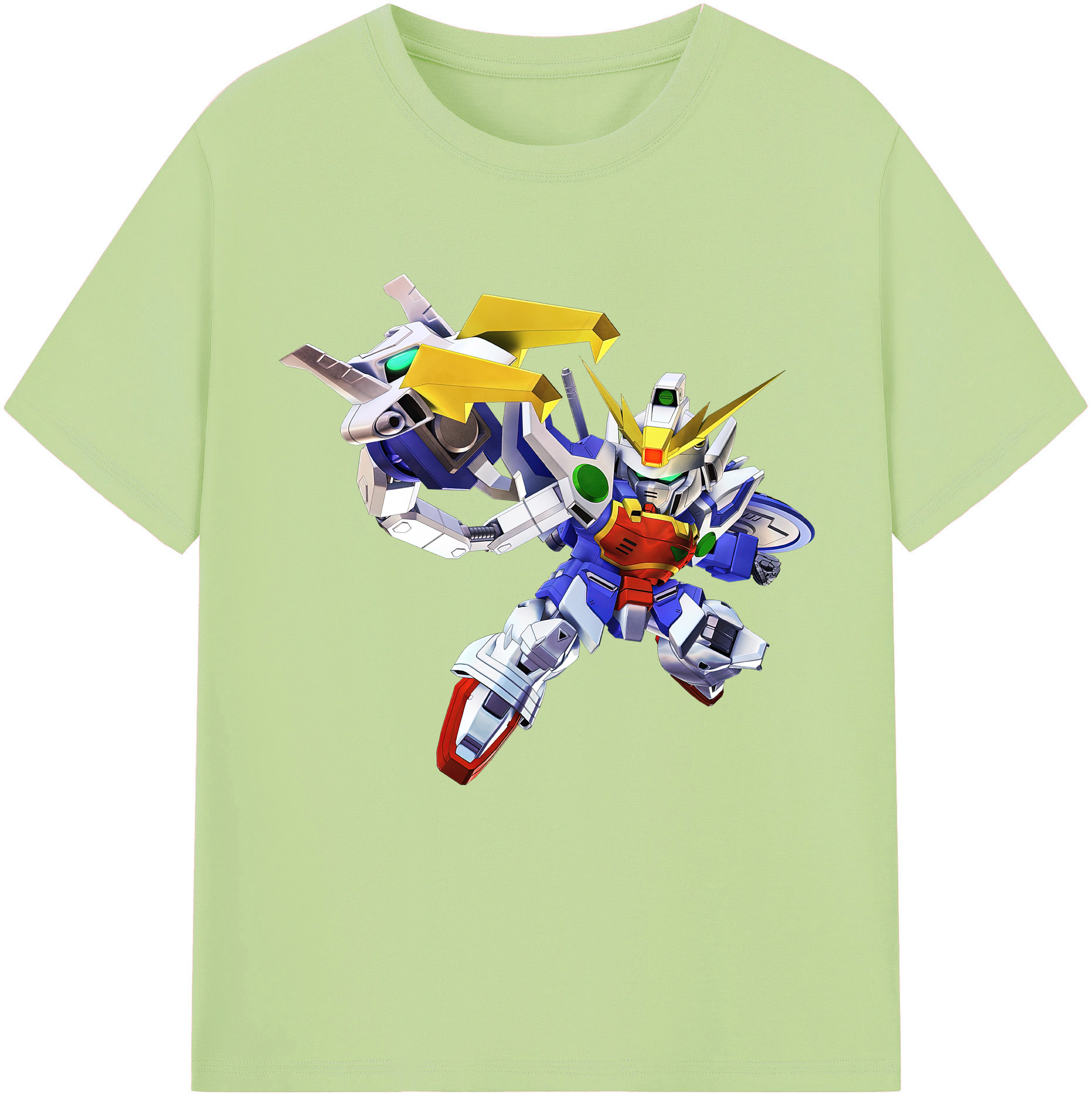 （画像用） 機動戦士ガンダム Mobile Suit Gundam 綿100％半袖Tシャツ（フロントプリント）